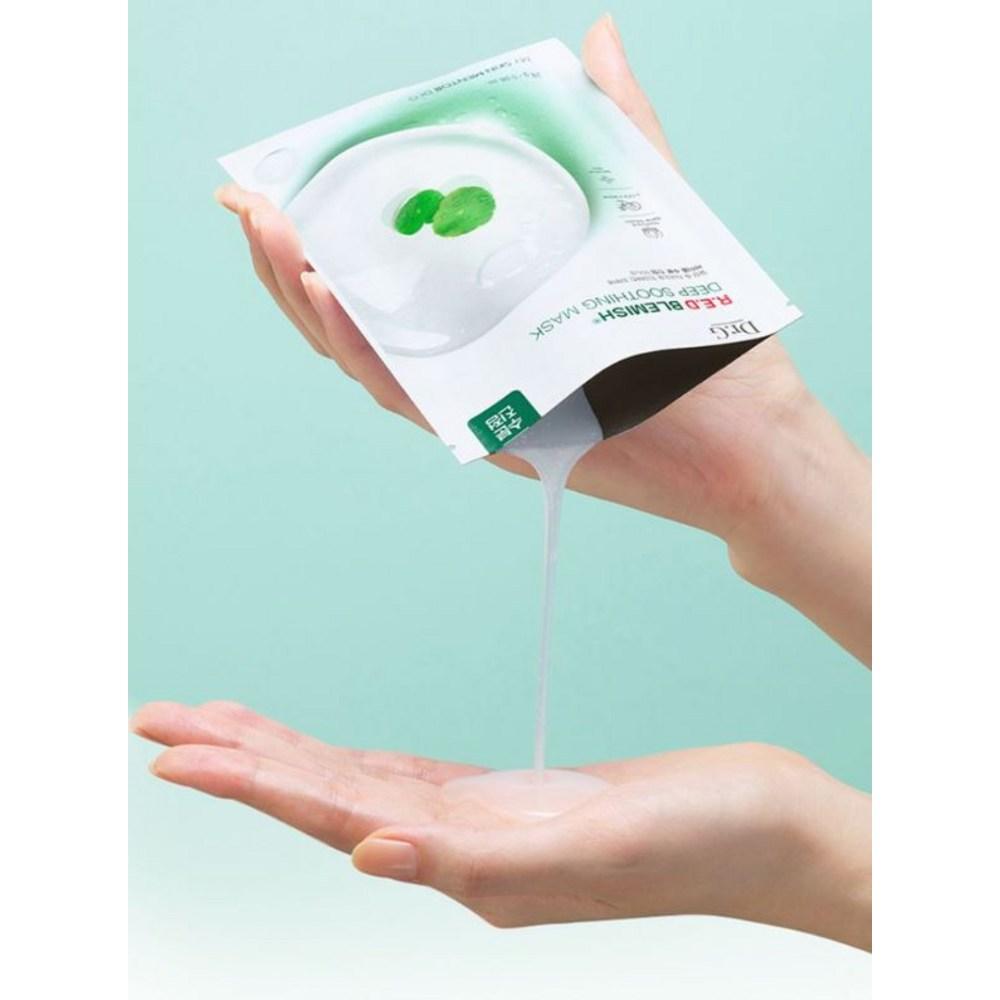 Dr.G Red Blemish Deep Soothing Mask 280g, 10 Pieces, 1 Piece