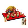 Osaka Choseido Hina Doll Компактная мини-кукла Hina из дерева Itto с резным именем и гравировкой на деревянной бирке Бонус Сделано в Японии Кукла Hina Цветочный банкет (Отправленный