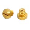 2pcs Universal Aluminum M10X1.25 Motorcycle Mirror Hole Plug Screw Cap Bolt