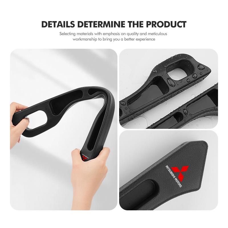 dnsh2 For Mitsubishi Car Seat Gap Filler Side Seam Plug Strip Leak-proof Accessories Outlander Lancer Cross Colt Xpander Mirage