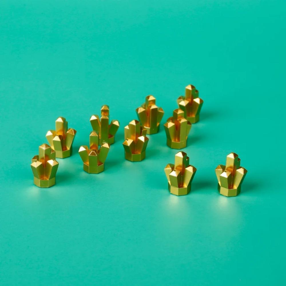 MOC Precious Deposits Building Blocks Treasure Pirate Map Gold Ore Silver Brick Box Diamond Bricks Toys Gift