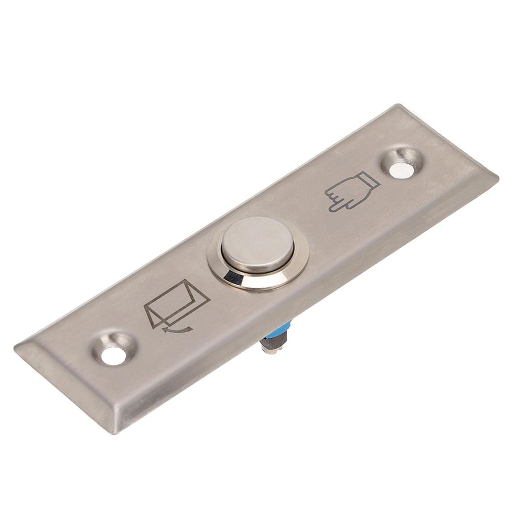 Переключатель контроля доступа к двери, кнопка выхода, матовая нержавеющая сталь, автоматический сброс для внутреннего и наружного использования