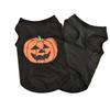 Домашний питомец Собака Кошка Тыква Хэллоуин Одежда Костюмы Собака Хлопковые Футболки Одежда для Щенков Хэллоуин Домашний питомец Костюм Тыквы Праздничный Декор для Домашних Животных