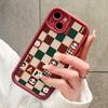 Мягкие силиконовые квадратные лестницы с мультяшным узором, полное покрытие, защита камеры, противоударный чехол для iPhone Infinix Tecno Vivo