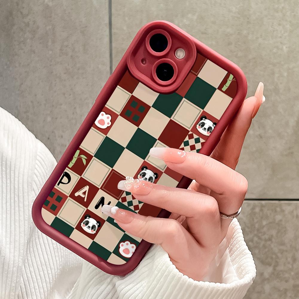 Мягкие силиконовые квадратные лестницы с мультяшным узором, полное покрытие, защита камеры, противоударный чехол для iPhone Infinix Tecno Vivo