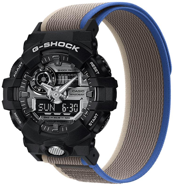 Ремешок для часов 16 мм для Casio G-SHOCK GA-110 800 2100 GD100 120 G8900 5600 GW-M5610 6900 GLS-8900, ремешок для часов Alpine Loop, нейлоновый ремешок
