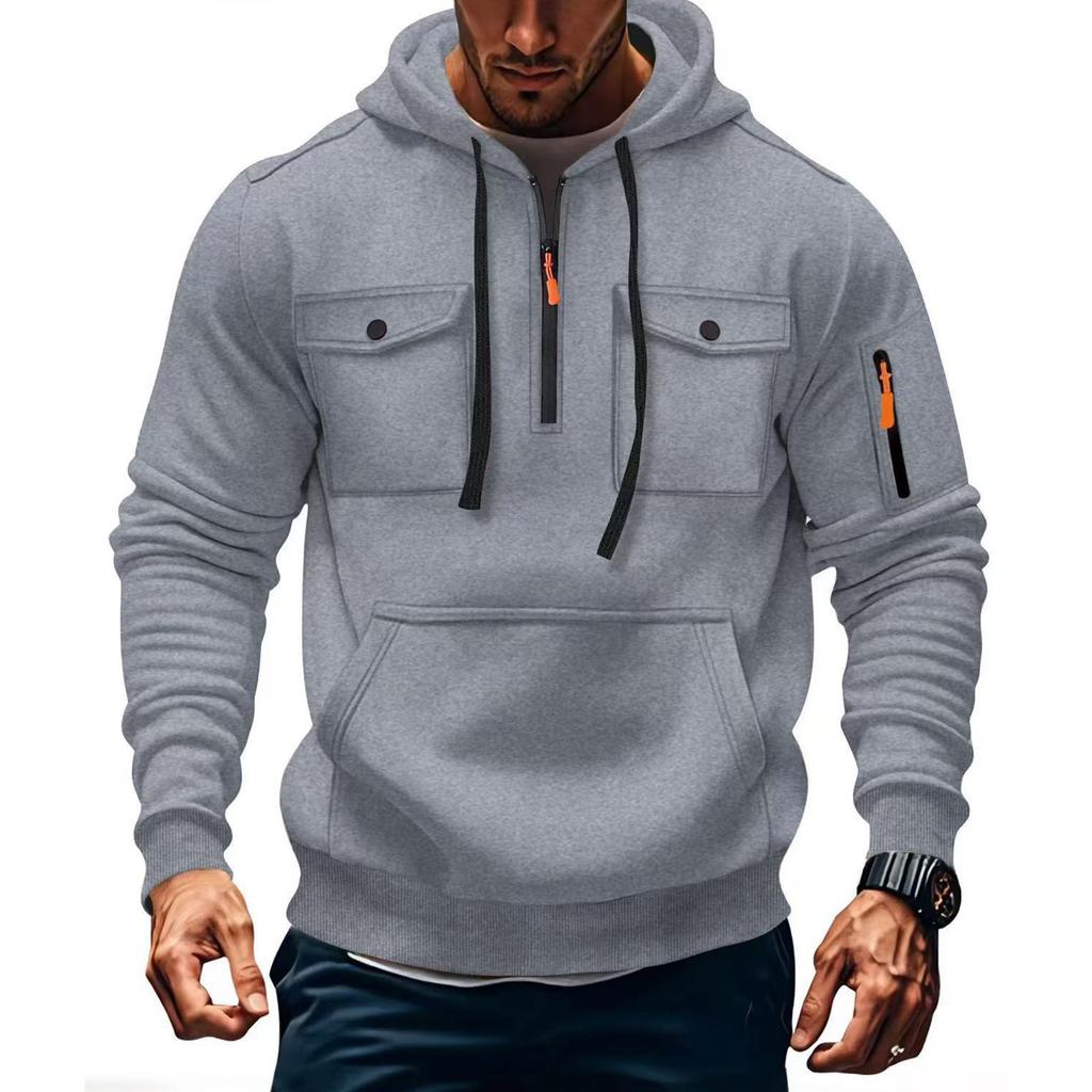 Hooded Sports Tracksuit Unisex Running Outfits Long Sleeve Pullover Hoodies Sweatshirt