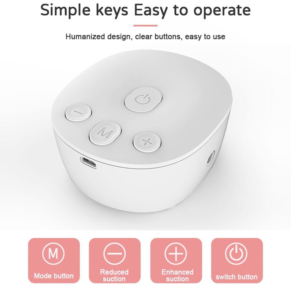 Electric Double Breast Pump Kit with 2 Milk Bottles USB Powerful Breast Massager Powerful Breast Pumps