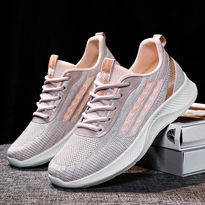 Shoes Women's Spring New Women's Shoes Shoes Mesh Breathable Sports Shoes Soft Sole Comfortable Casual Running Shoes