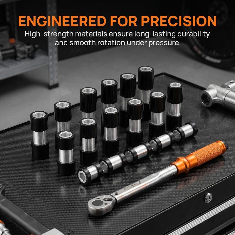 22-56mm Aluminum Alloy Rear Shock Absorber Bushing Mountain Bike Shock Absorber Repair Parts Bicycle Accessories
