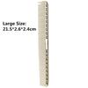 Space Aluminuml Hair Comb Pro Hairdressing Combs Hair Cutting Dying Hair Brush Barber Tools Salon Accessaries