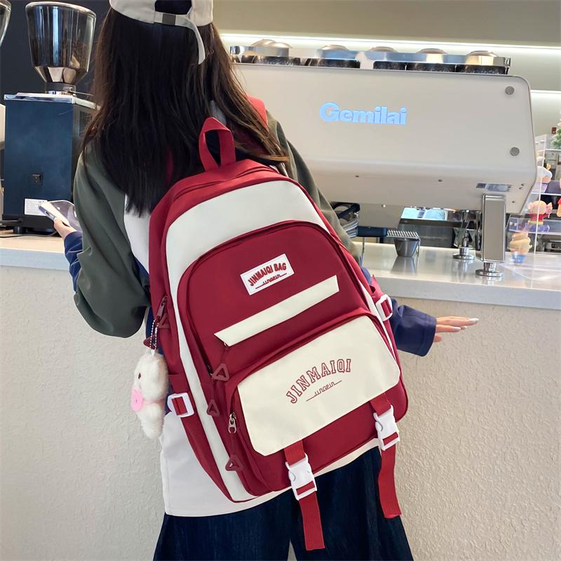 Комплект из пяти рюкзаков для детей, большой вместимости, рюкзак для старшеклассников, чтобы уменьшить нагрузку на рюкзак с защитой от хребта