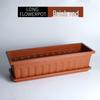 KEYSHEEL Rectangular Balcony Vegetable Planter