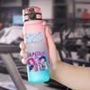 Мультяшная Рождественская K-Pop Охотники на Демонов С принтом 550 мл Бутылка для воды Большая емкость Кружка для питья Портативная Наружная Спортивная Кружка для воды Детский Подарок