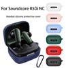 Anti-Fall Earbuds Accessories Dustproof Bluetooth Headphone Protective Case for Soundcore R50i NC
