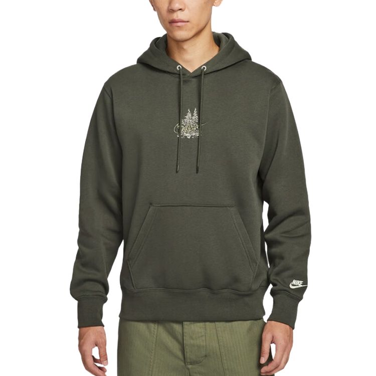Nike Толстовки Мужские С Капюшоном Умеренные HV1217-355