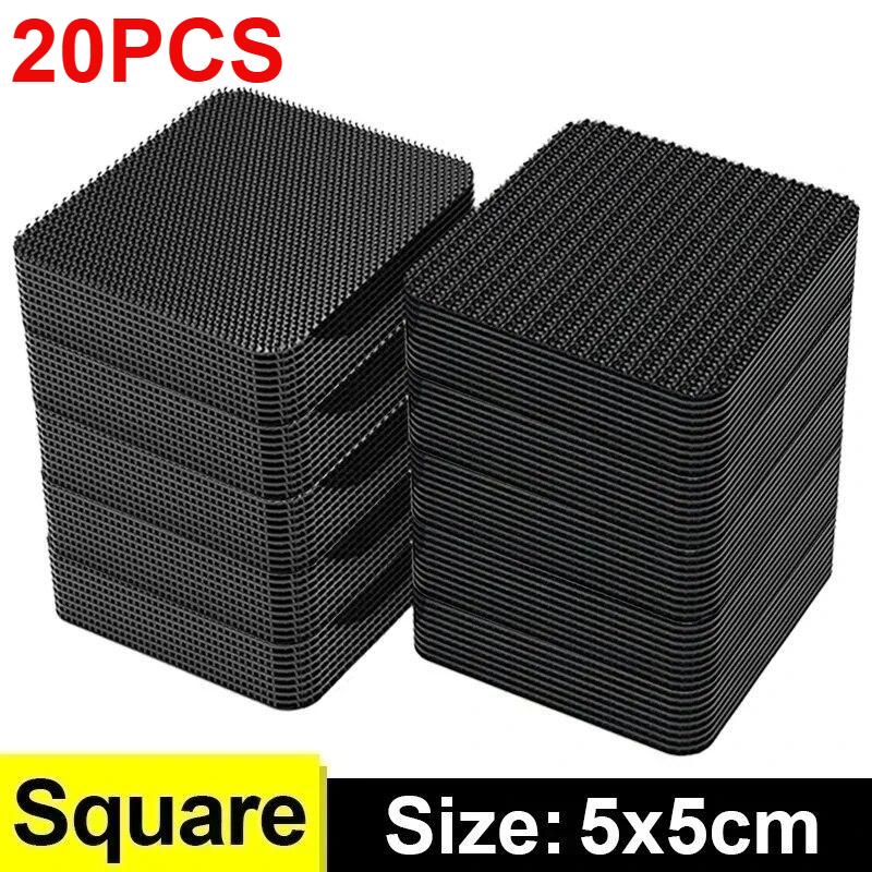 1/2/5/10/20 шт. наклейки для фиксации ковров двухсторонние высокоадгезивные фиксирующие заплатки для автомобильных ковров домашние коврики для ног противоскользящие ленты