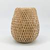 Rural Style Bamboo Lantern Pendent Light Natural Rattan Wicker E27 Bulb Chandeliers Ceiling Lamp Restaurant Home Decor