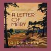 A Letter of Mary by Laurie R. Author King Paperback Book 9780749015053