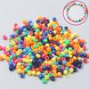 100/300/500 шт. маленьких бусин для лошадей, разноцветные бусины для браслетов, плетеные бусины, бусины для рукоделия, акриловые бусины, плетеные бусины для волос, браслет-ожерелье своими руками