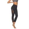 Женские сетчатые капри для йоги с кружевной кромкой - XY606