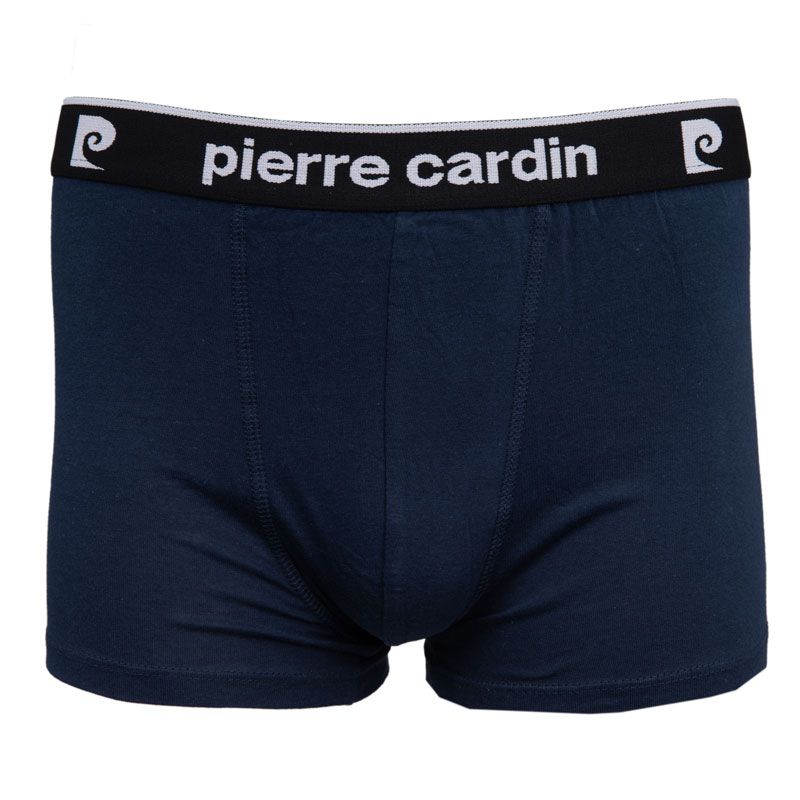 Men's Soft Cotton Boxer Shorts with Black Elastic PIERRE CARDIN