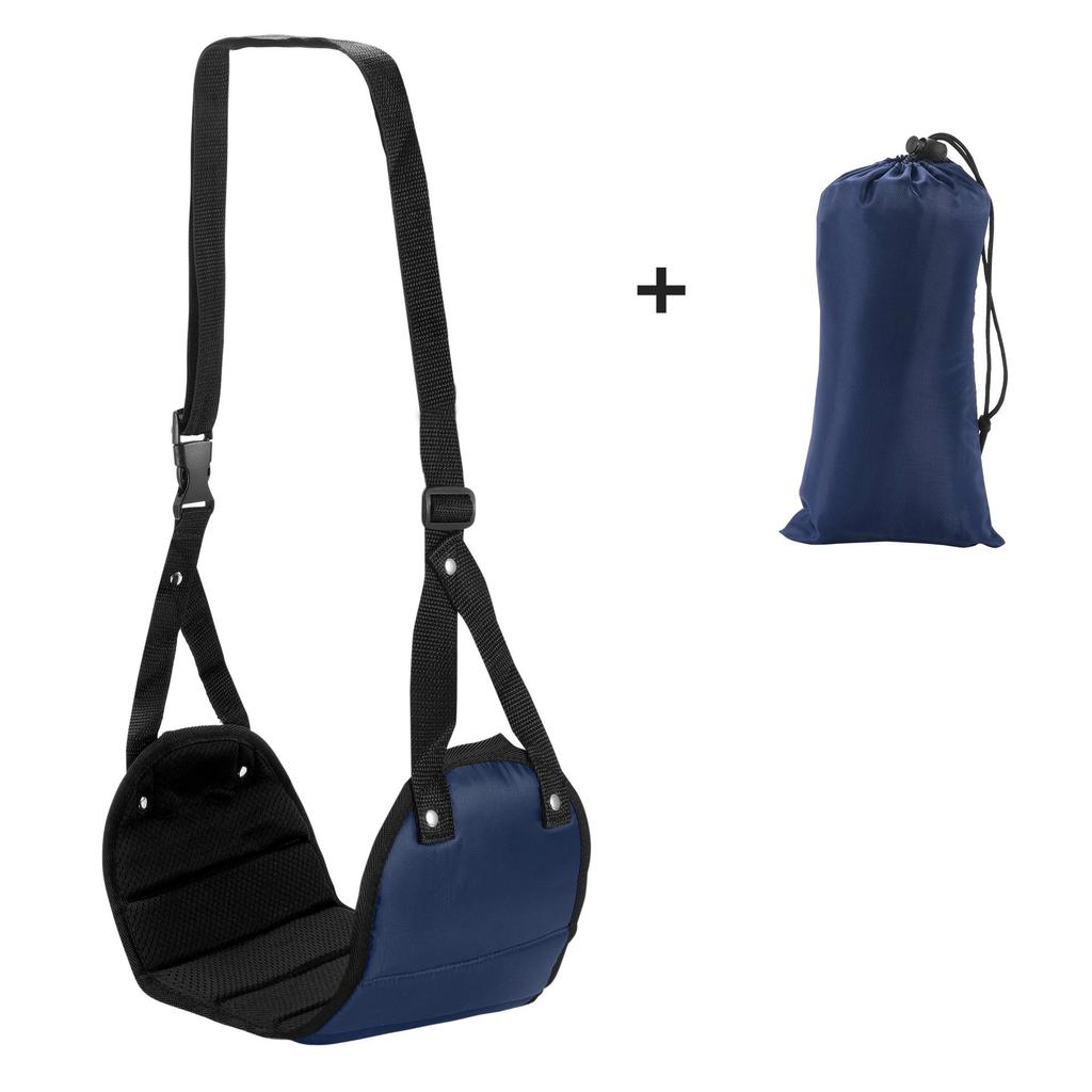 Temu Travel Foot Hammock: Airplane & Rail Footrest with Swing Feature