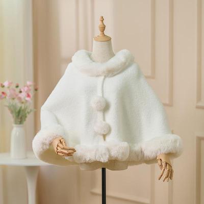 Плюшевый кардиган в стиле ципао Retro Republic - Мягкий цвет клейкого риса для осени/зимы