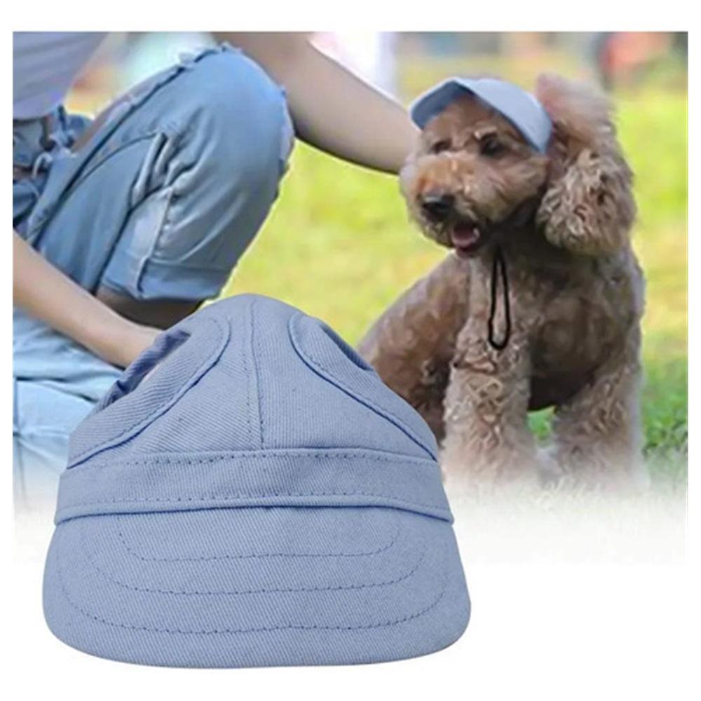 (s-blue)dog Sports Hat Cat Pet Baseball Cap Outdoor Sunbon