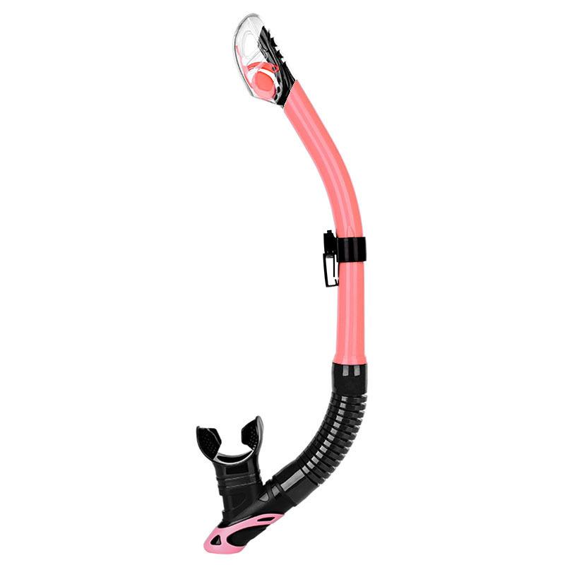 Full Dry Snorkel Breathing Tube, Underwater Respirator Diving Swimming Gear with Waterproof Valve for Freestyle Training, Suitable for Kids and