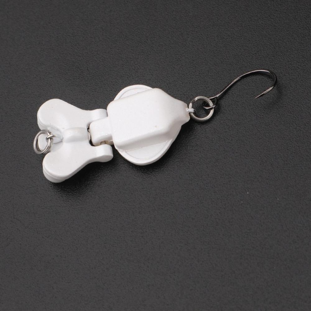 1 шт. Двухсекционная 3D рыболовная приманка 2 г 2,9 см Искусственная приманка Универсальная жесткая приманка для кальмара На открытом воздухе