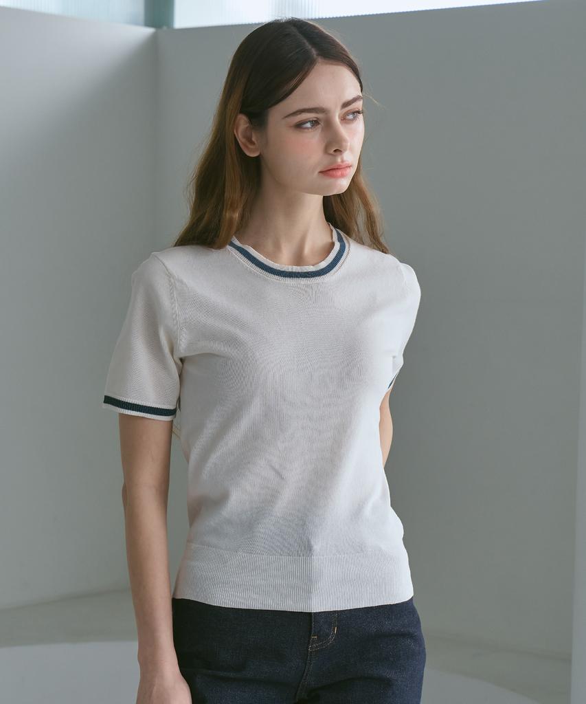 210EDIT Unisex Round Ice Knit [Butter]_Zf2Sw900
