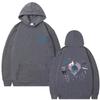Ado World Tour 2025 Hibana Hoodie Мужская и женская одежда Модный пуловер в японском стиле Мужской повседневный хлопковый винтажный спортивный костюм с капюшоном