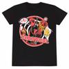Deadpool Unisex Adult Badge T-Shirt