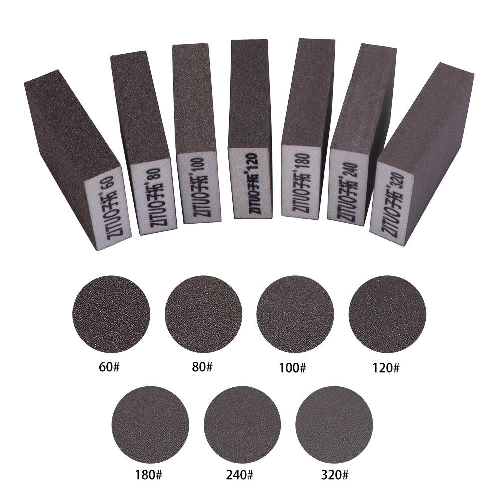 Washable Sanding Sponge Blocks Abrasive Pad Polished Sand Brick Sandpaper Model  Paint Polished