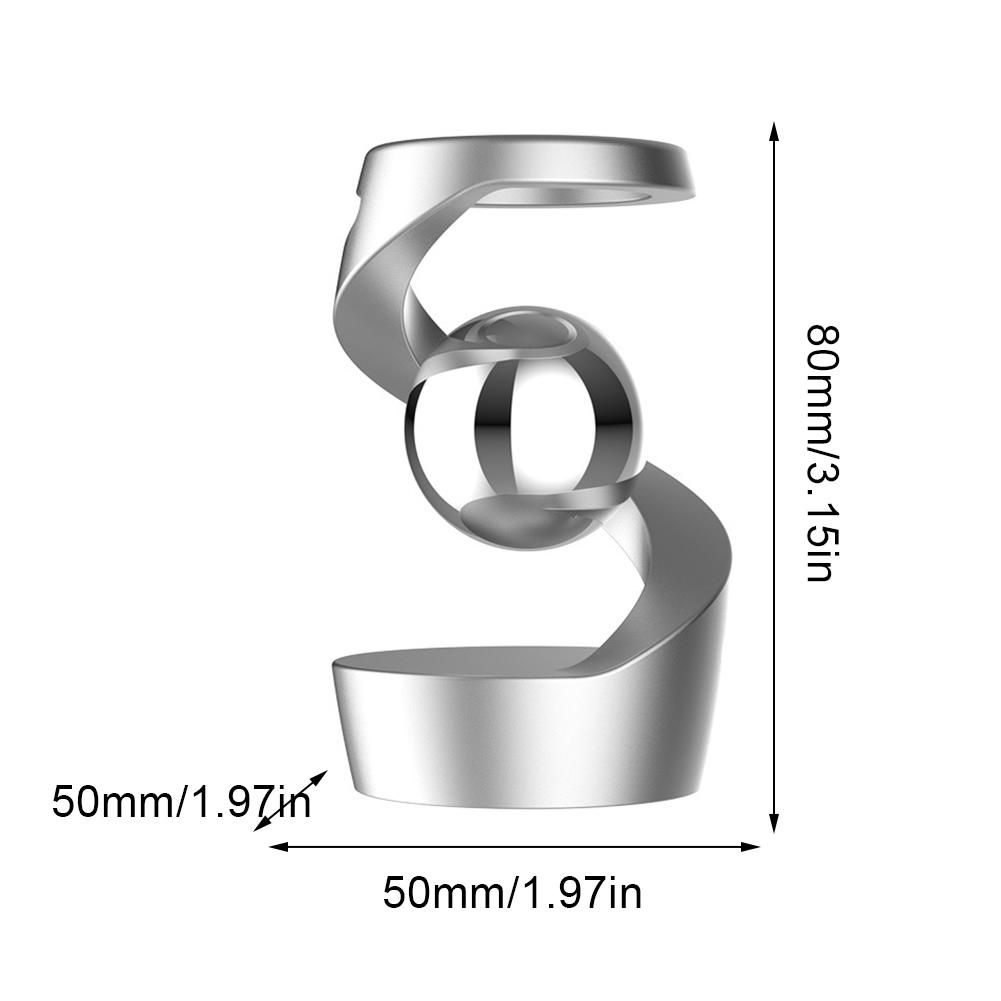 Кинетическая настольная игрушка, бросающая вызов гравитации, левитирующая настольная игрушка, спиннеры, кинетические вращающиеся настольные игрушки для декора офисного стола для взрослых