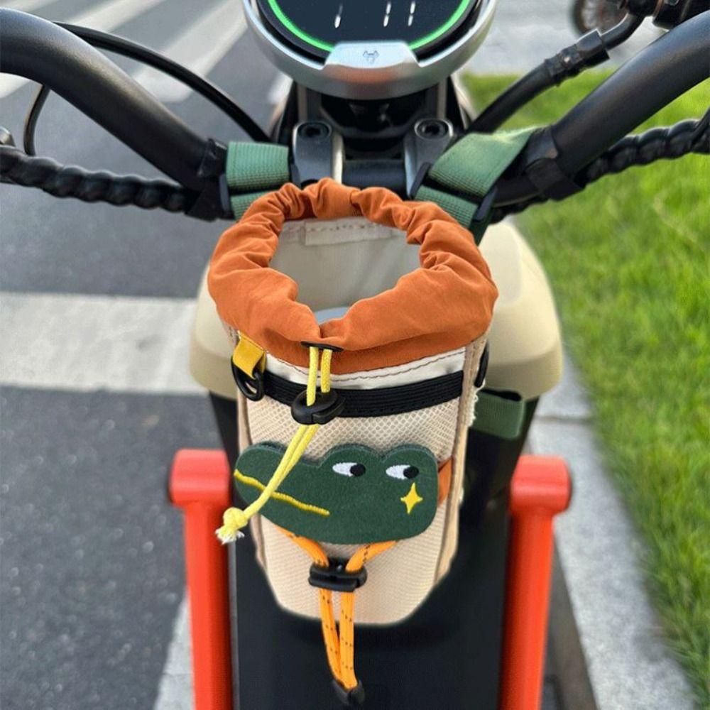 Adjustable Cycling Front Bag Storage Bicycle Hanging Pouch Cycling Outdoor Sports