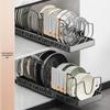 Adjustable Pull-Out Kitchen Organizer: Dish Rack, Pot & Pan Storage, Under-Cabinet & Countertop Holder