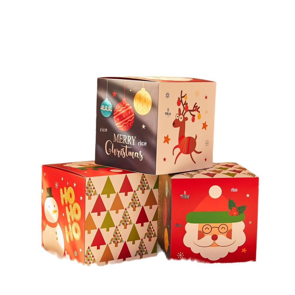 Рождественский Конфетный Орнамент Подарочная Коробка - Складная Бумажная Упаковка