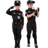Детская полицейская форма для выступлений - Костюм для ролевых игр SWAT для детей, Стиль спецназа, Наряд маленького офицера, День защиты детей 1 июня.