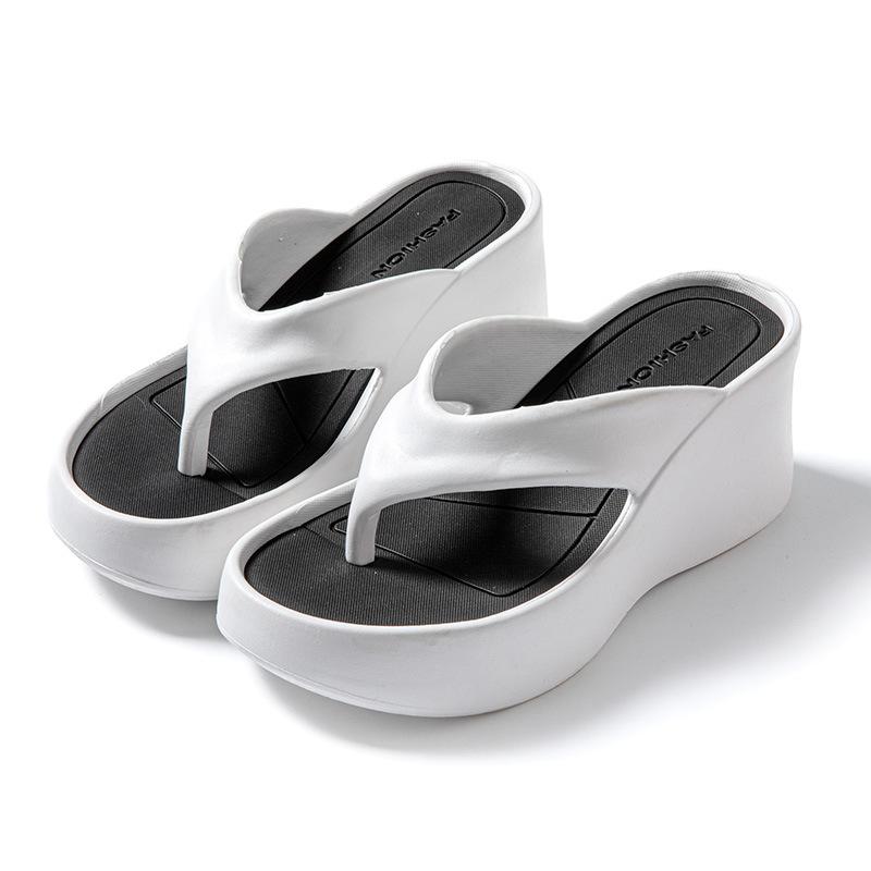 Women's Slippers Hot Sale Wedge Sandals Summer Womens Beach Shoes Lightweight Super High Heel Flip Flops Comfortable Women Shoes