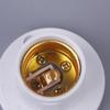 1 шт. вращающийся прямой наклонный патрон E27 10A плоский винт светодиодная лампа головка цоколь 230 В белый