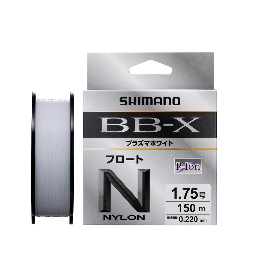 Shimano Plasma White Float Nylon Line 150m White BB-X LA-C54Y 1.75