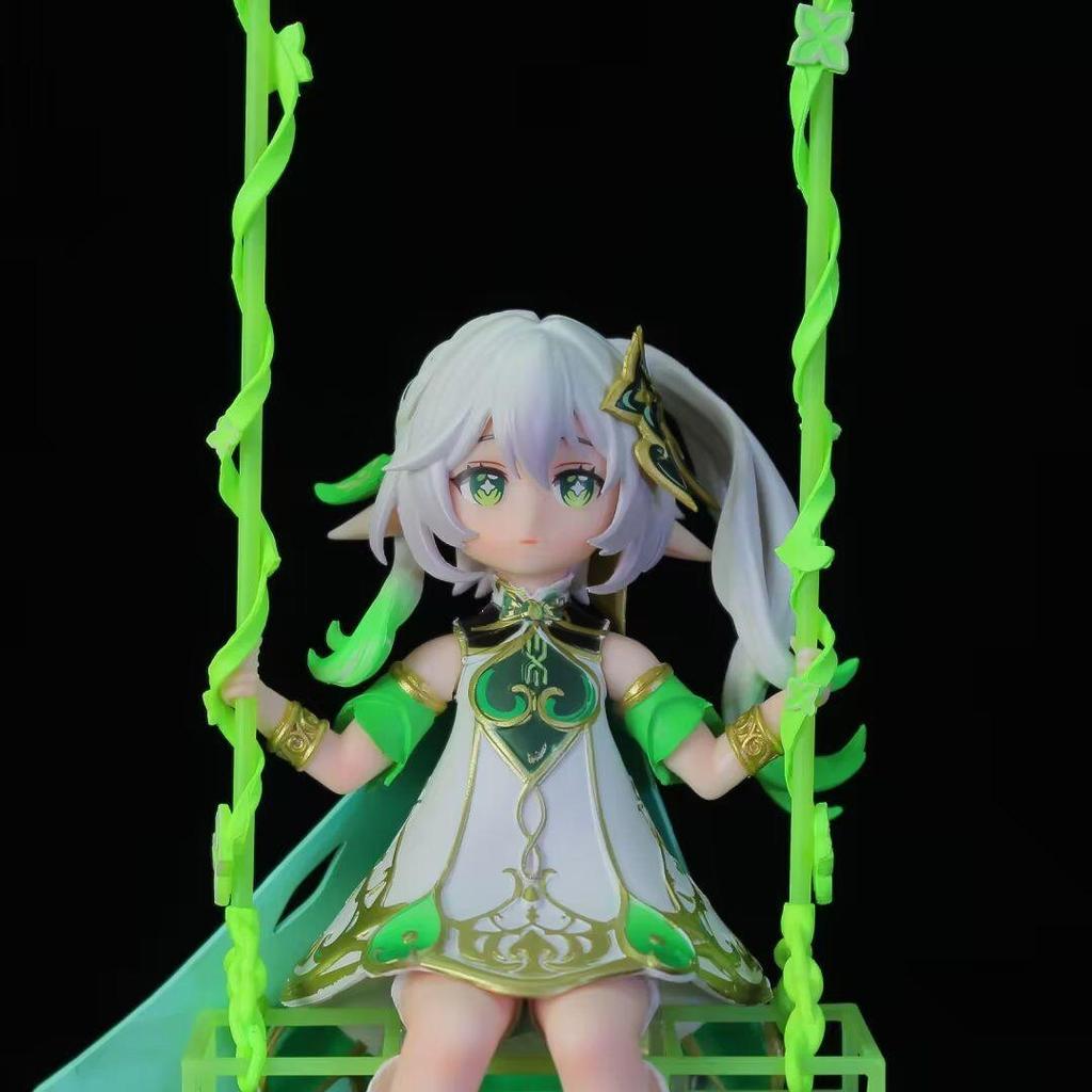Nahida Genshin Impact Фигурки Травяной Бог Качели Nahida Фигурки ПВХ Аниме Модель Коллекция Игрушки Украшения На День Рождения Подарки