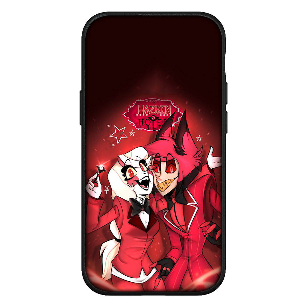 Для iPhone 16 15 Xiaomi Redmi Note 14 13 12 11 Pro Max 16e Samsung Galaxy S25 S24 S23 Moto OPPO Huawei Hazbins Hotels Charile Dust Alastor чехол для телефона