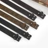 Женский этнический кожаный ремень с вырезанным узором в виде дракона - Ретро, Высококачественный, Универсальный модный аксессуар
