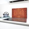 GLASS PROTECTIVE PLATE FOR STOVE 90x52 BRICK