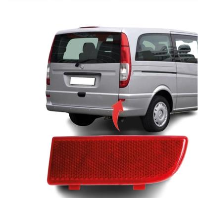 Отражатель заднего бампера, правая сторона для Vito W639 2003-2015 Oem A6398260540