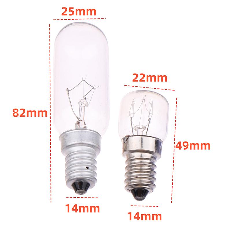 E14 Led Light T22/T25 15/40W Cooker Hood Filament Lamp Extractor Fan Bulb High Temperature Resistant Lighting 220V Edison Bulb