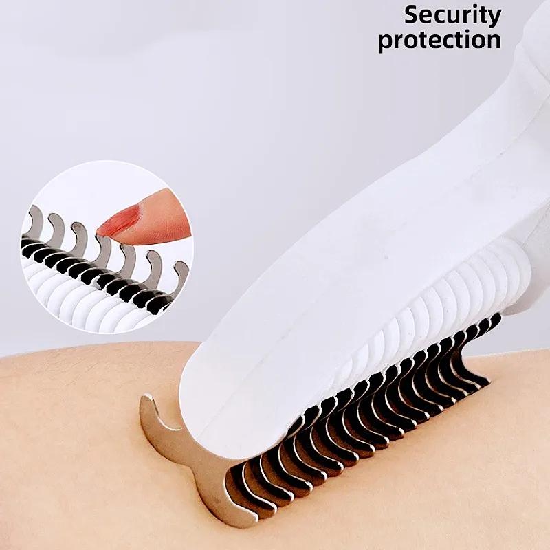 Professional Pet Grooming Brush Detangling Comb For Cats And Dogs Stainless Steel Teeth Deshedding Tool Gentle Hair Remover For Shedding Control